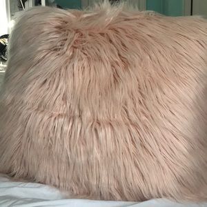 Faux Fur Large Throw pillows